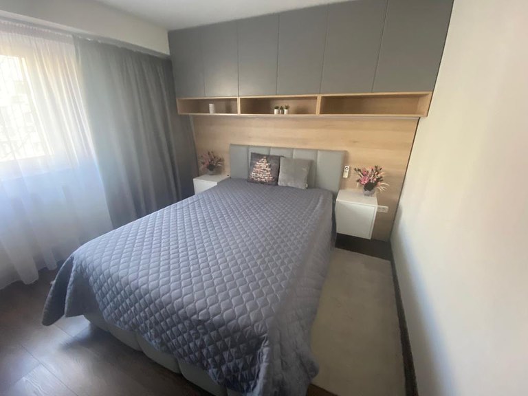 Dormitor cu finisaje premium